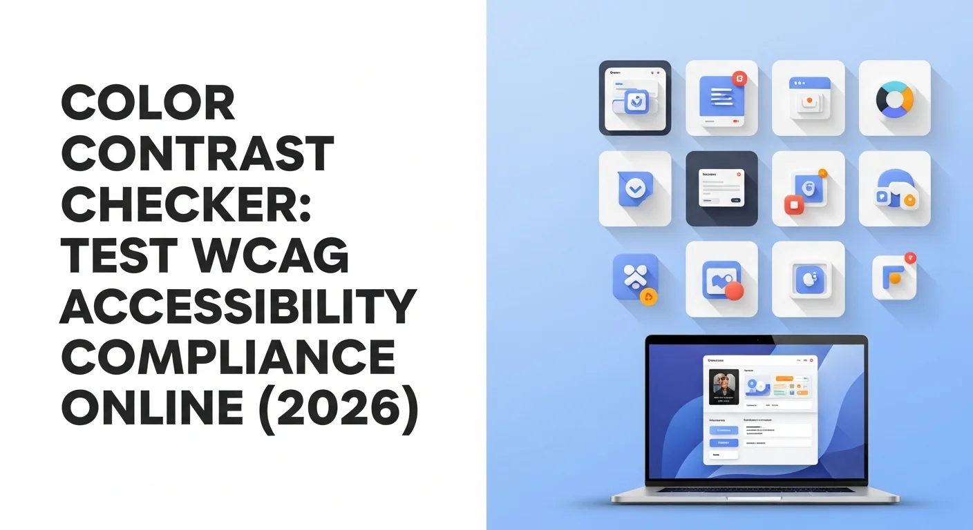 Color Contrast Checker: Test WCAG Accessibility Compliance Online (2026)