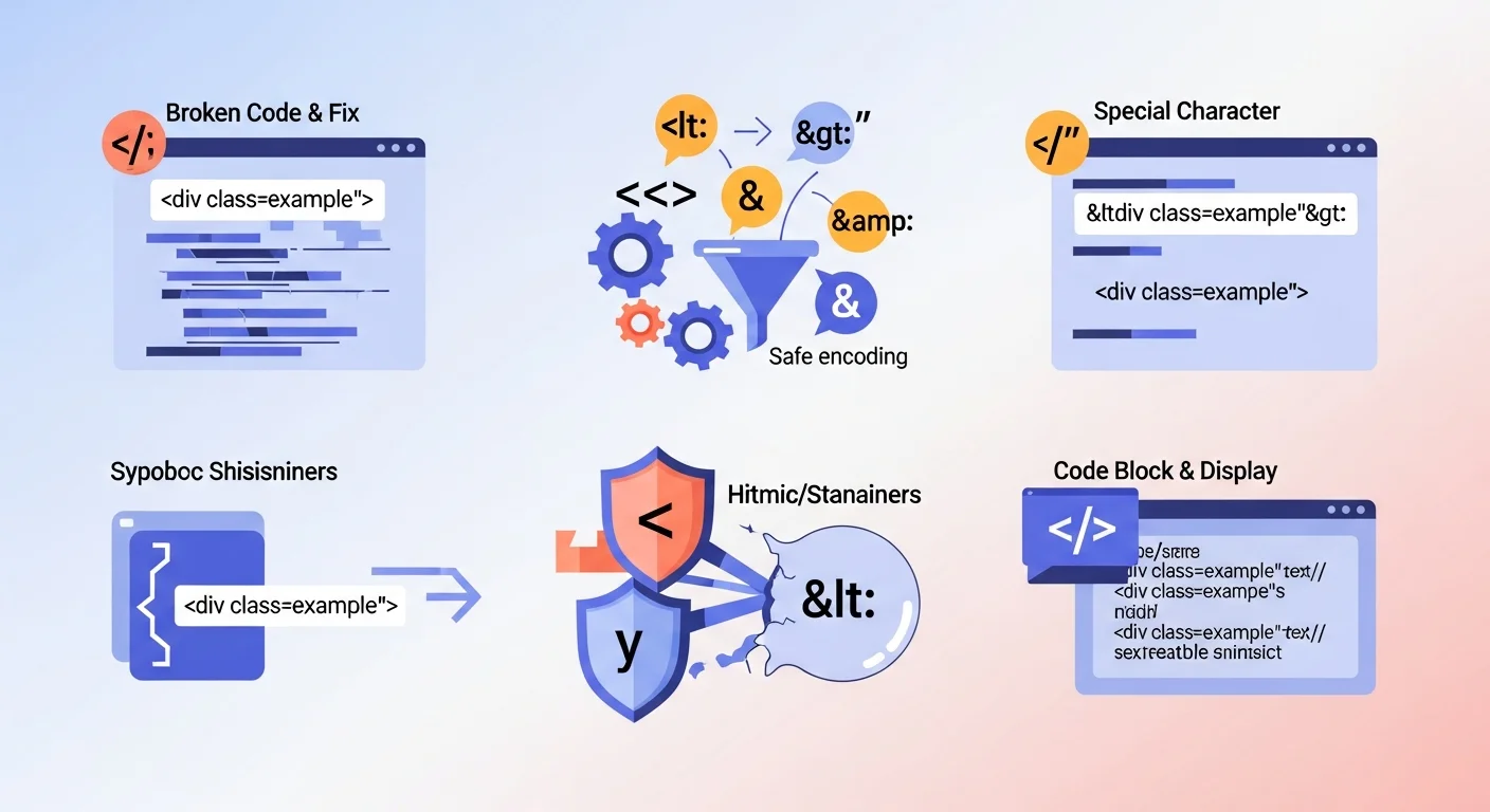 HTML Entities: What They Are and How to Encode Special Characters Safely