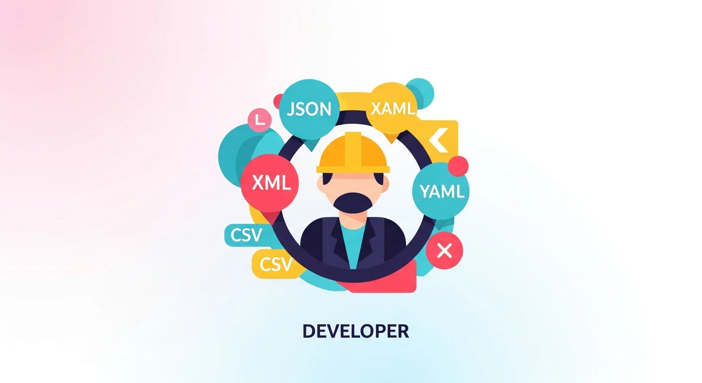 JSON vs XML vs YAML vs CSV: Which Data Format Should You Use?