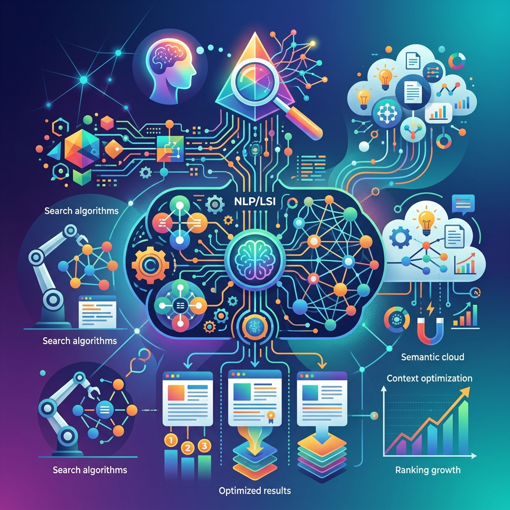 LSI and NLP Semantic Graph