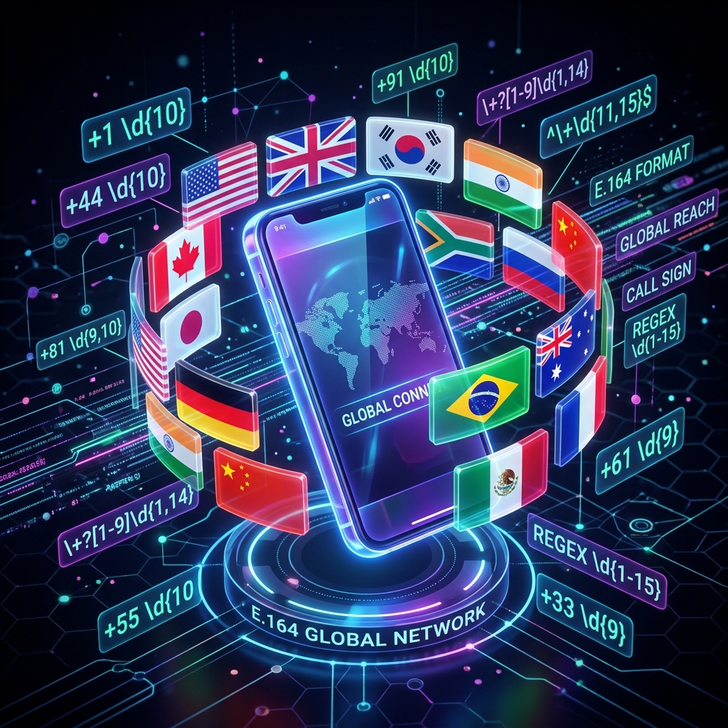 Regex for Phone Numbers Around the World